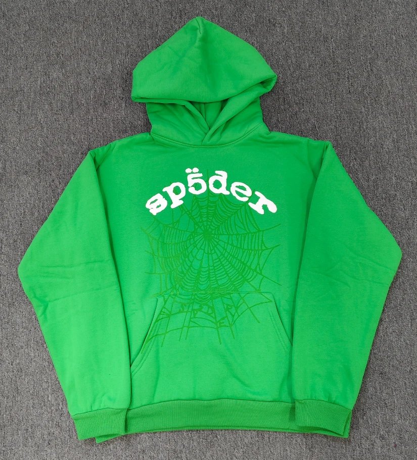 Spider Green Hoodie
