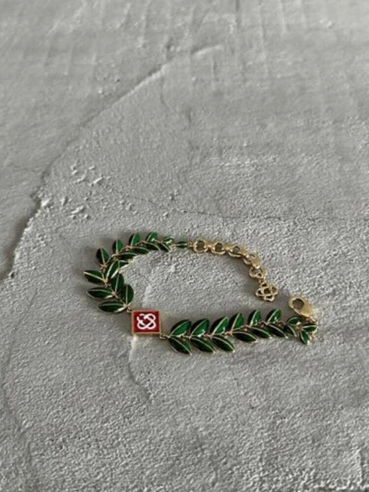 Chanel Green Bracele