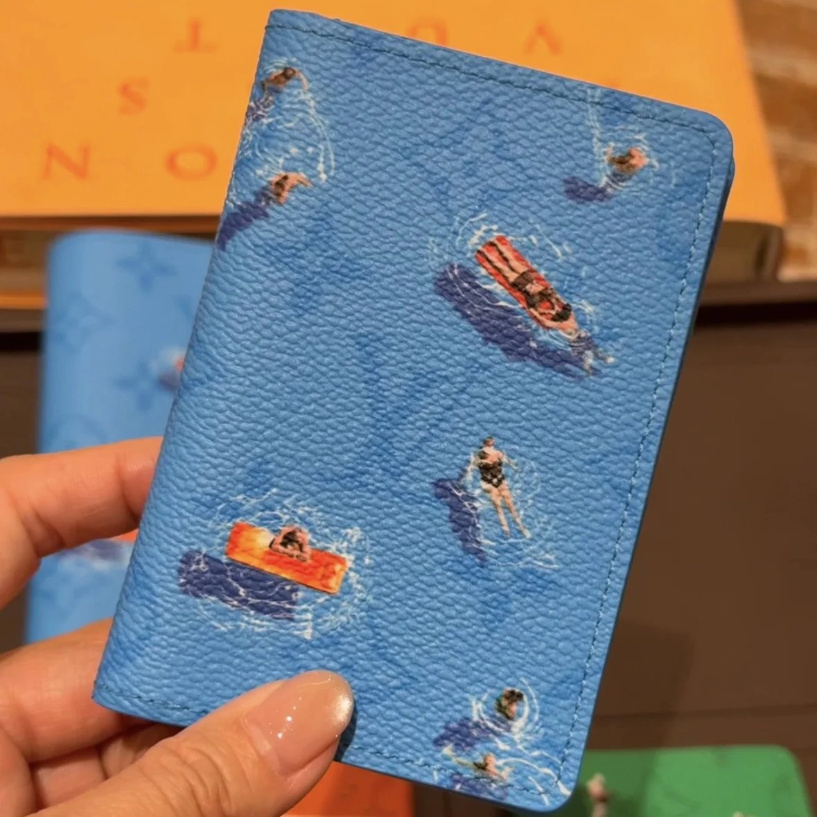 Louis Vuitton Blue B