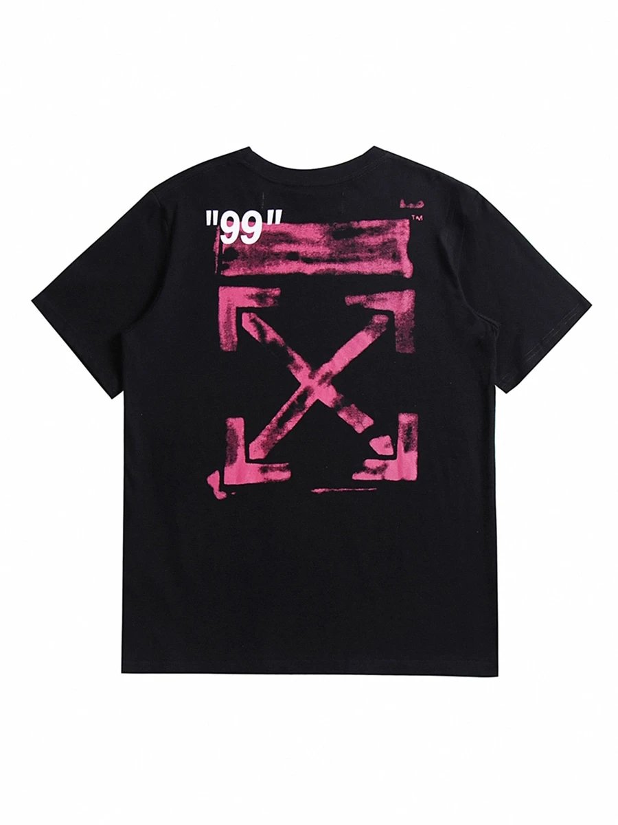 Off-White Arrow Print Black Graphic T-Shirt Collection