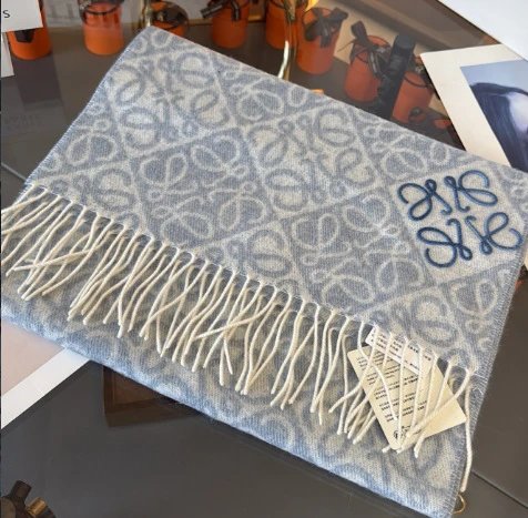 Loewe Blue Scarf