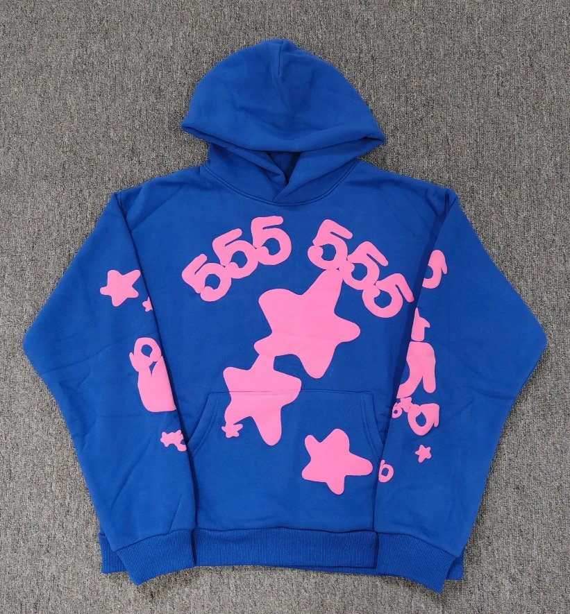 555 Blue Hoodie