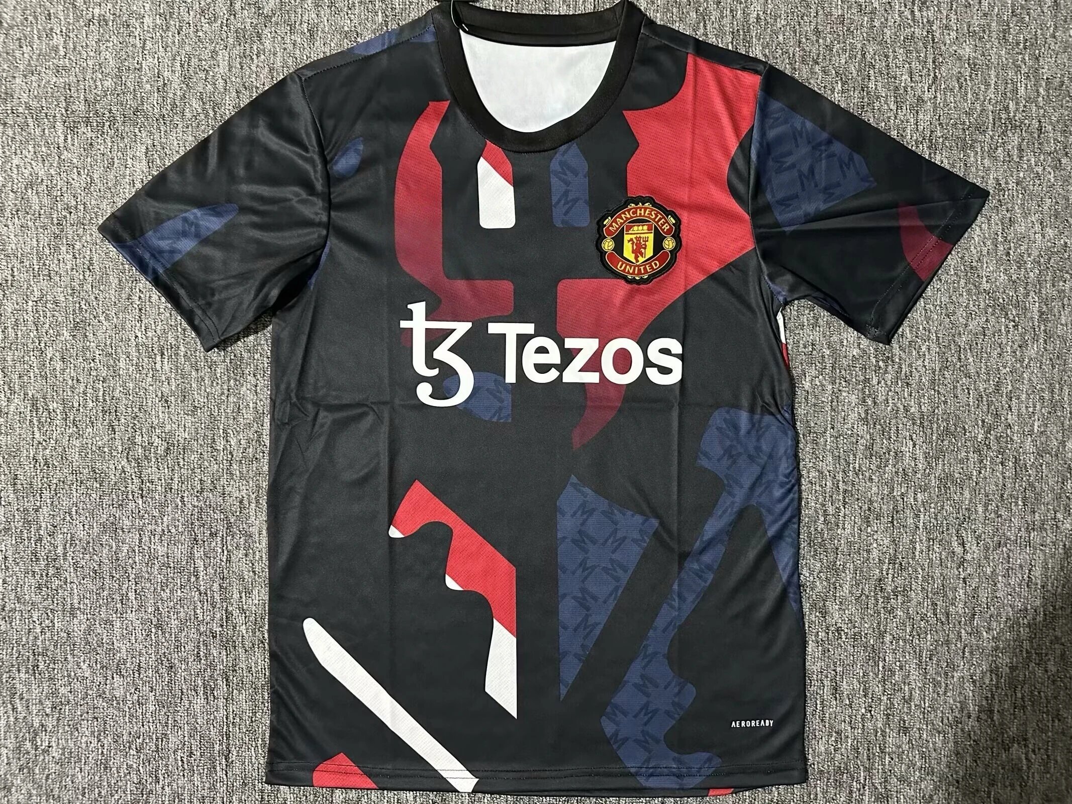 Adidas Manchester United Black Jersey
