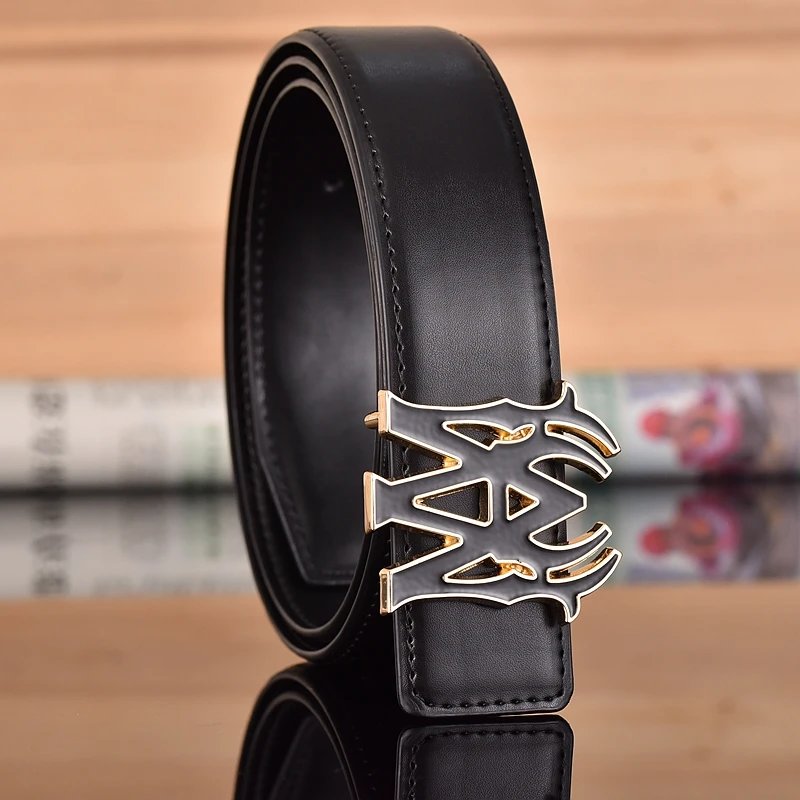 AA Leather Belt Blac