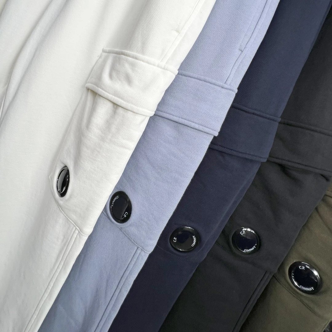 CP Company White Blue Navy Grey Beige Cargo Jogger Pants