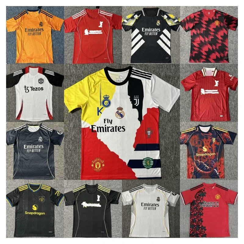 24-25-26 New Season Real Madrid Jersey Liverpool Manchester United Football Jersey Short Sleeve