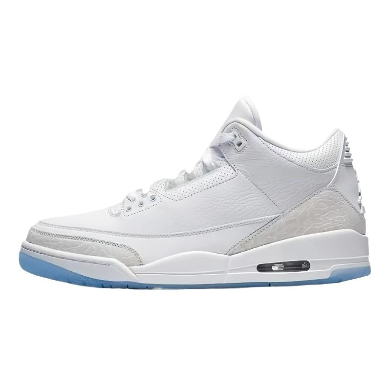 Nike Air Jordan 3 White Cement Casual Sneakers