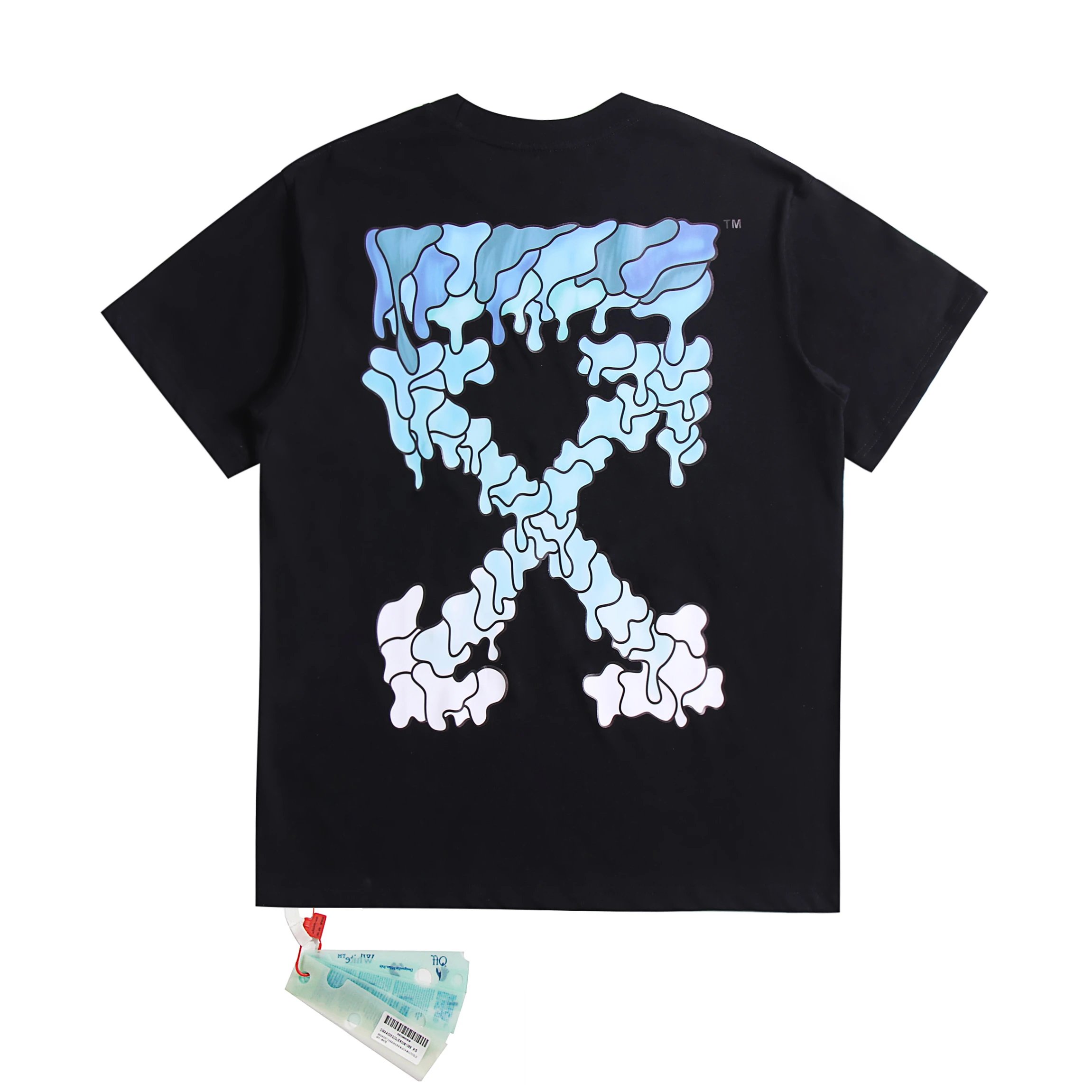 Off-White X Blue T-S
