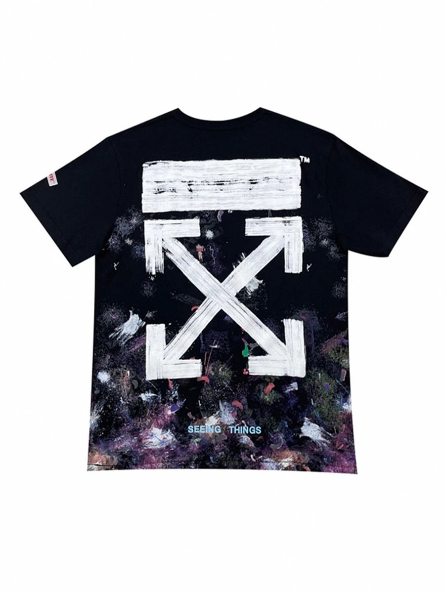 Off-White Arrow Print Black Graphic T-Shirt Collection