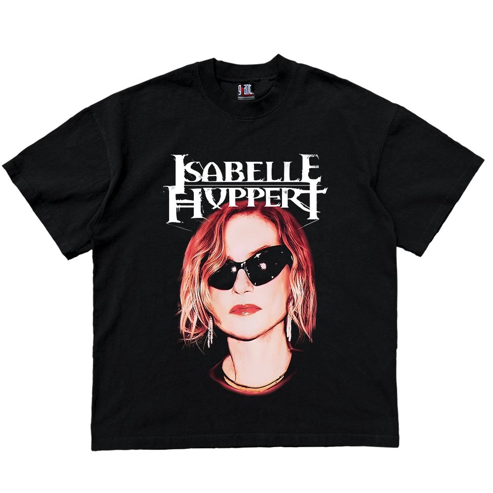 G Ant YEOH Michelle Black Graphic Print T-Shirt