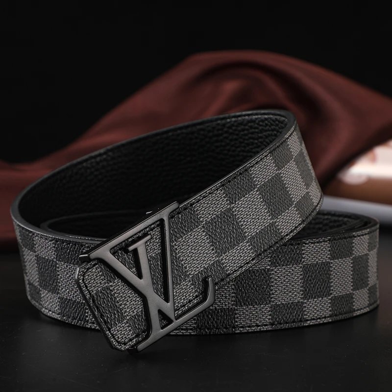 Men's Genuine Leather Business Belt photo 7