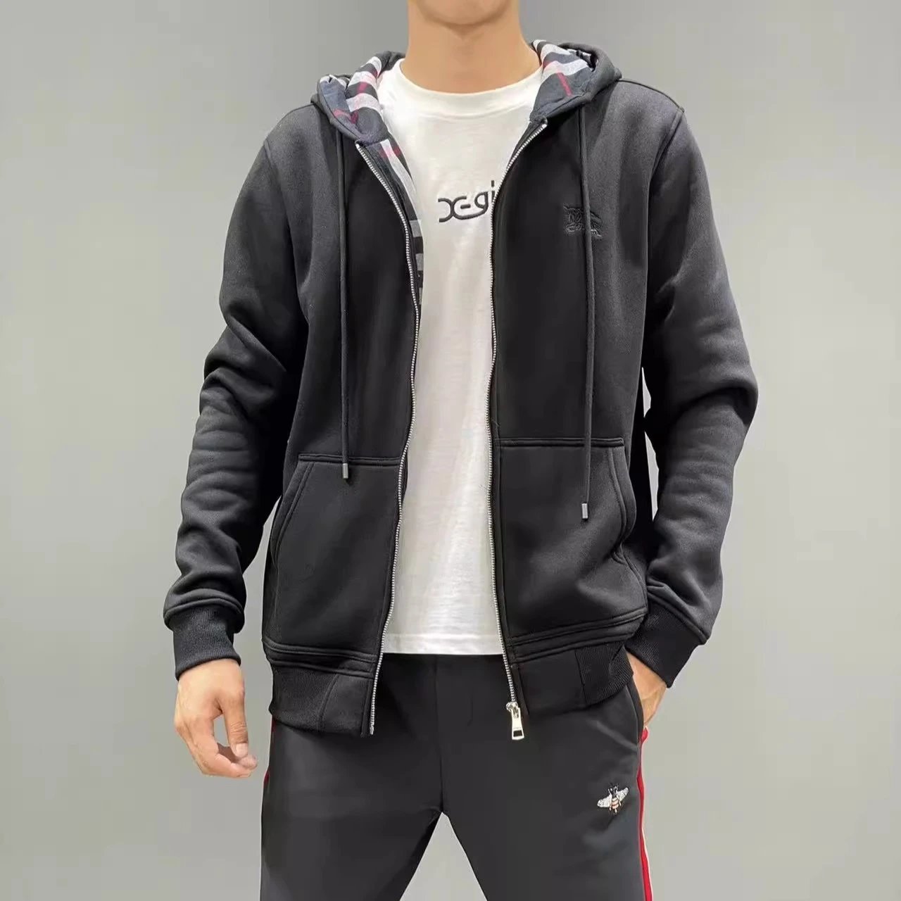 Burberry Autumn Winter Logo Hooded Sweatshirt photo 5