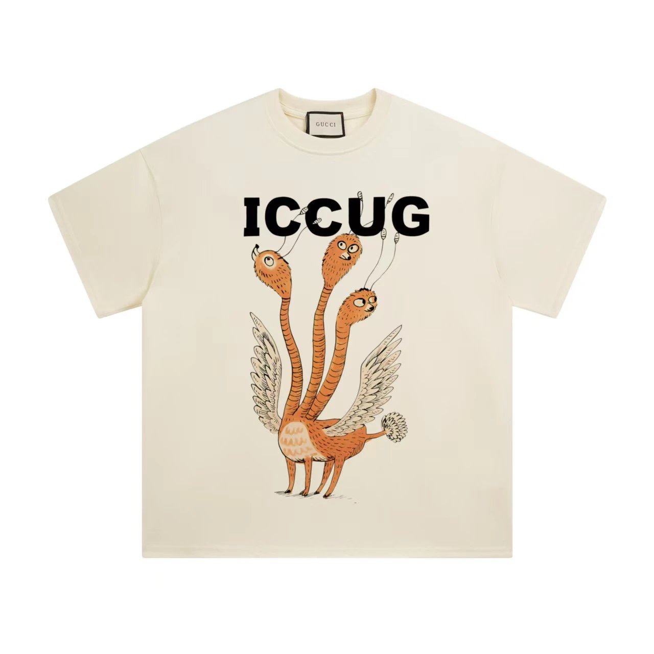 Gucci ICCUG Beige T-