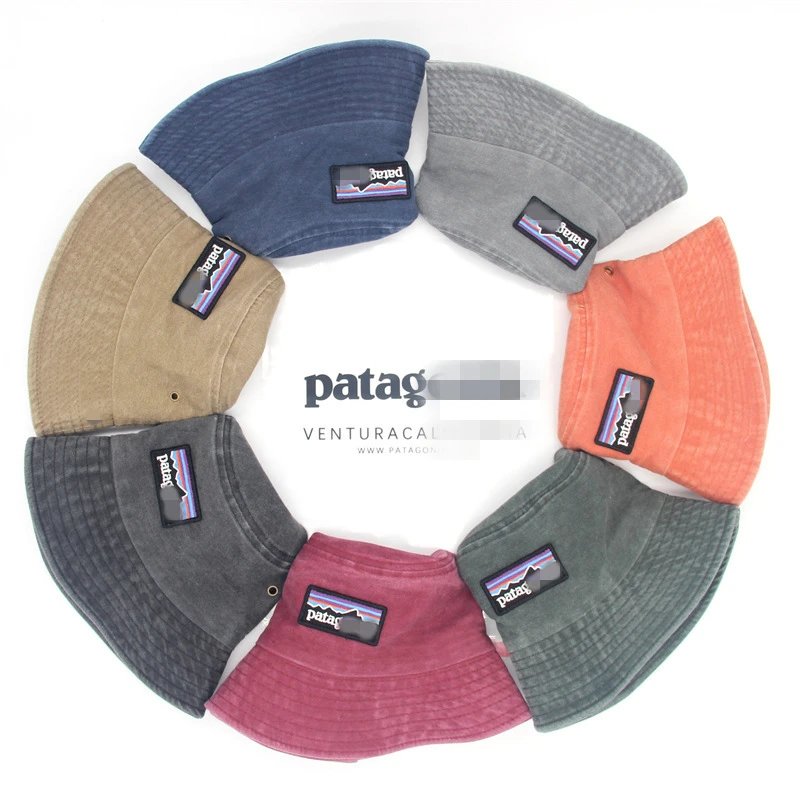 Patagonia P-6 Logo Bucket Hat Beige - 2
