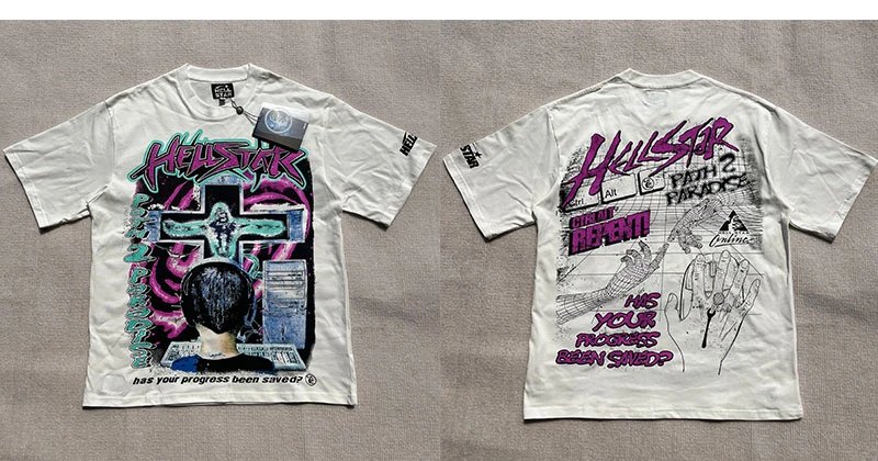 Hellstar White T-Shi