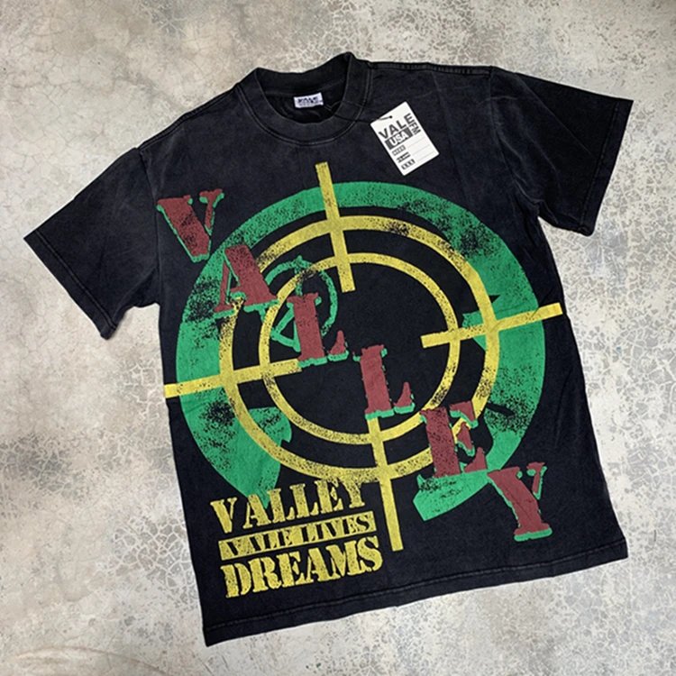 Valley Black T-Shirt