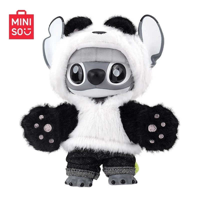 Disney Stitch Panda Costume Plush Keychain