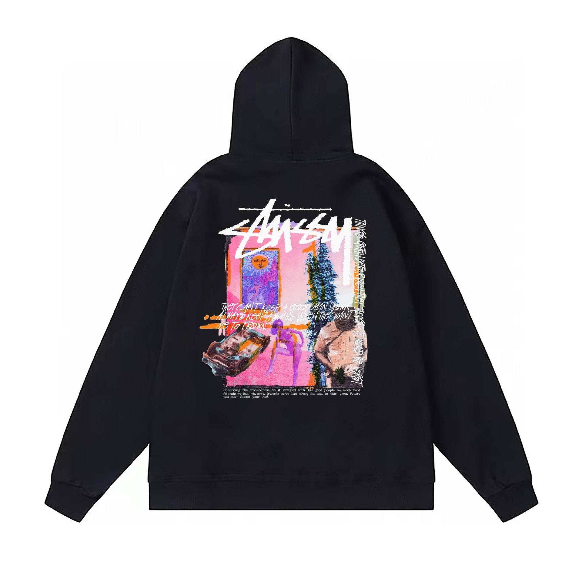 Stussy Black Hoodie