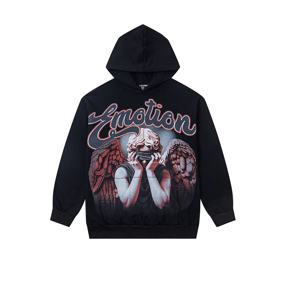 Emotion Black Hoodie