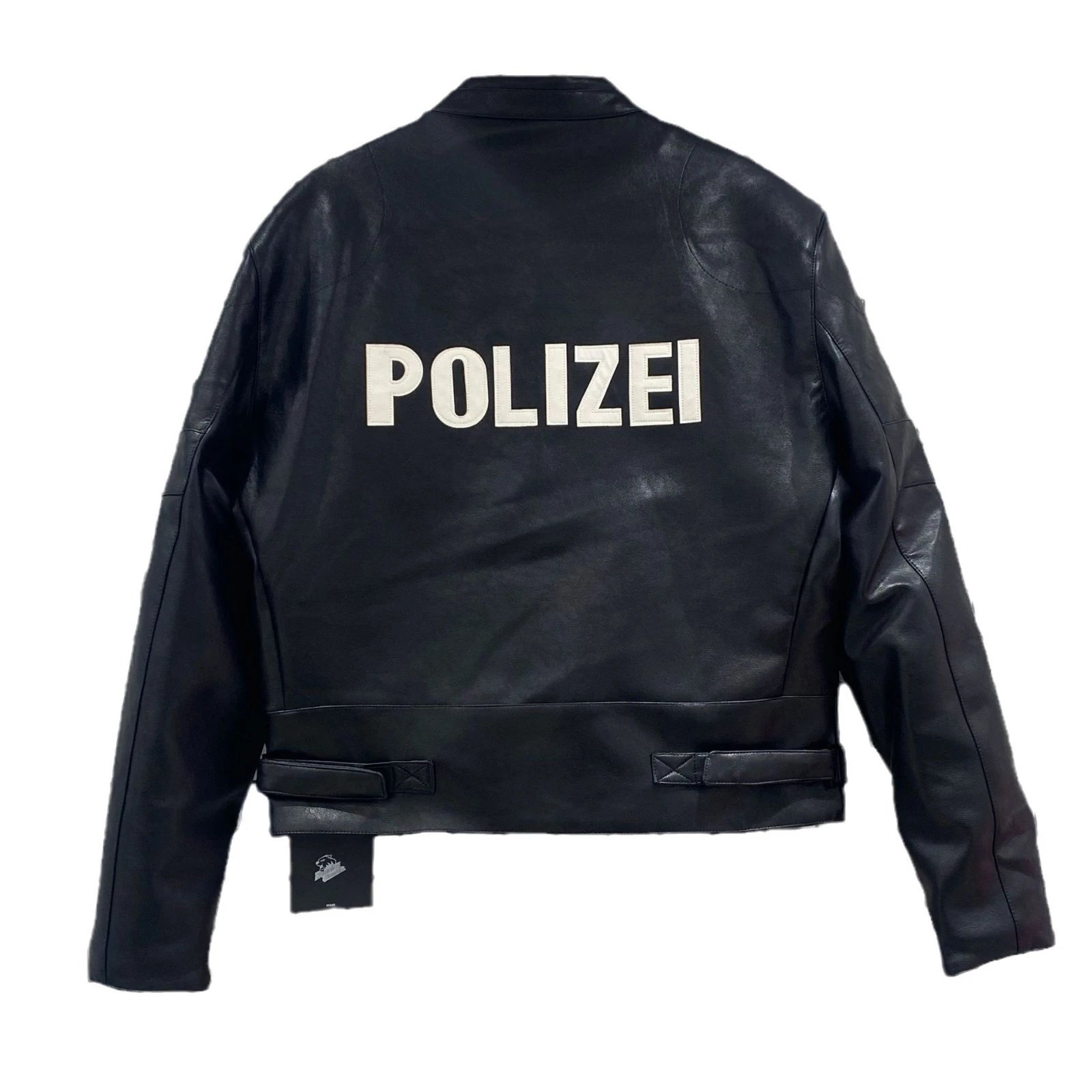 Design Polizei Leather Jacket Black - 6