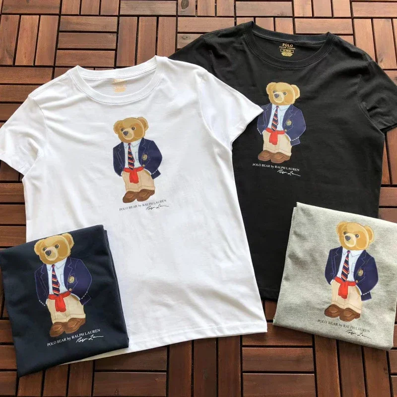 Ralph Lauren Polo Bear Black T-Shirt
