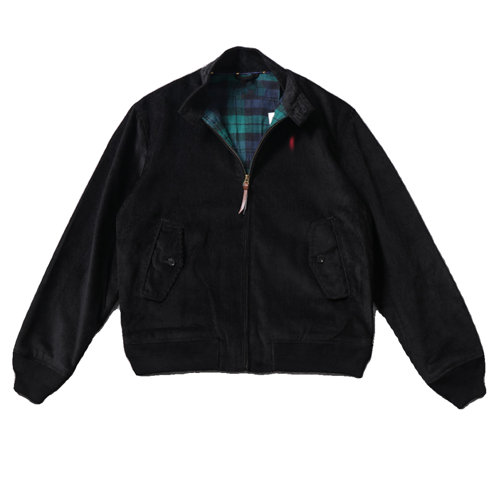 Corduroy Jacket Tan Classic Harrington Style
