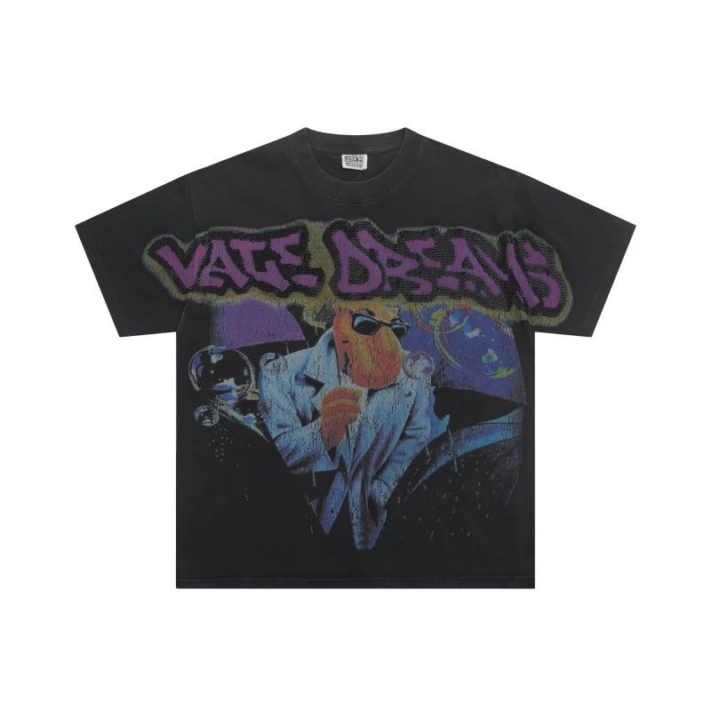 Vage Dreams Black T-