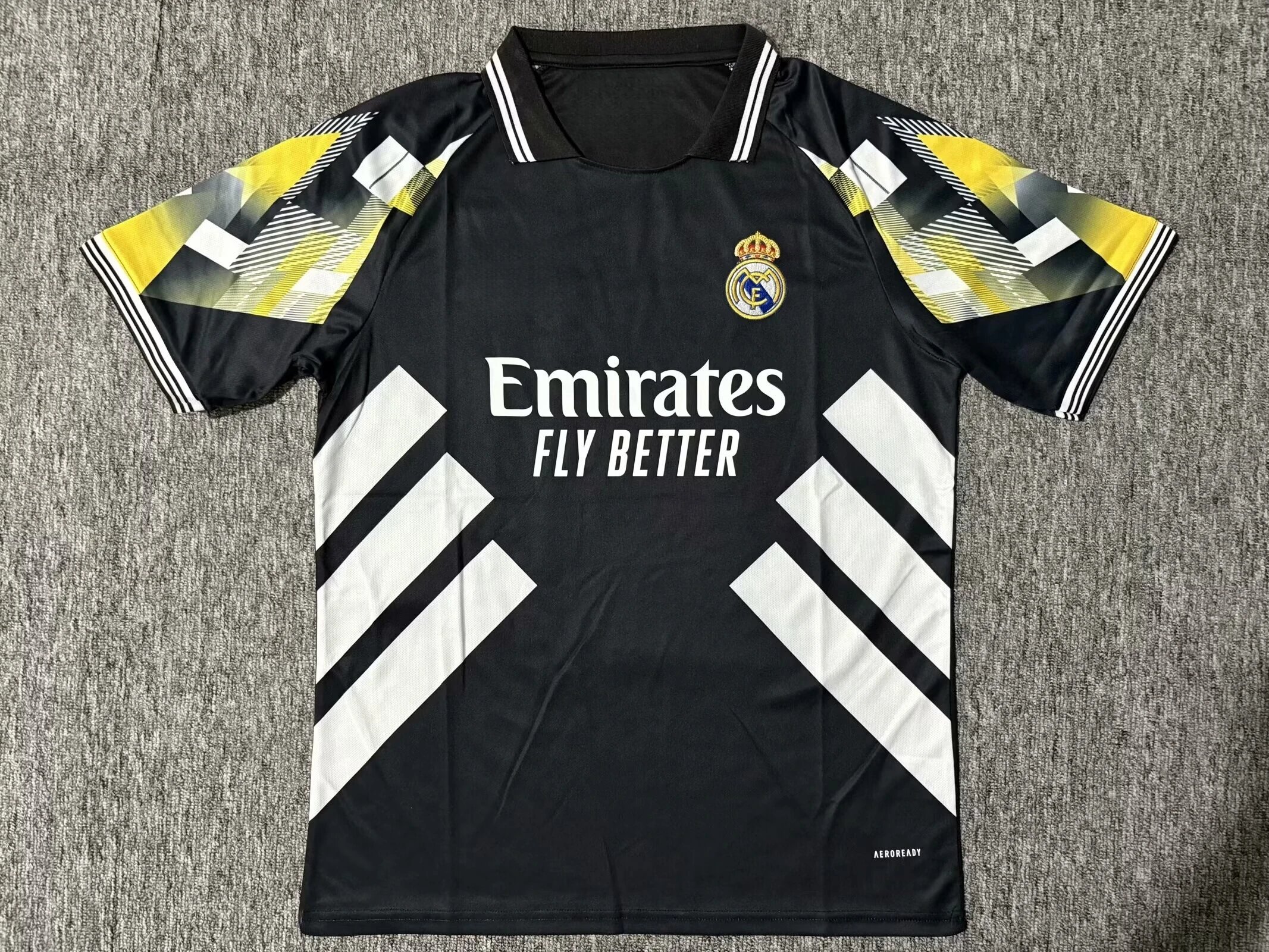 Adidas Real Madrid Black Jersey