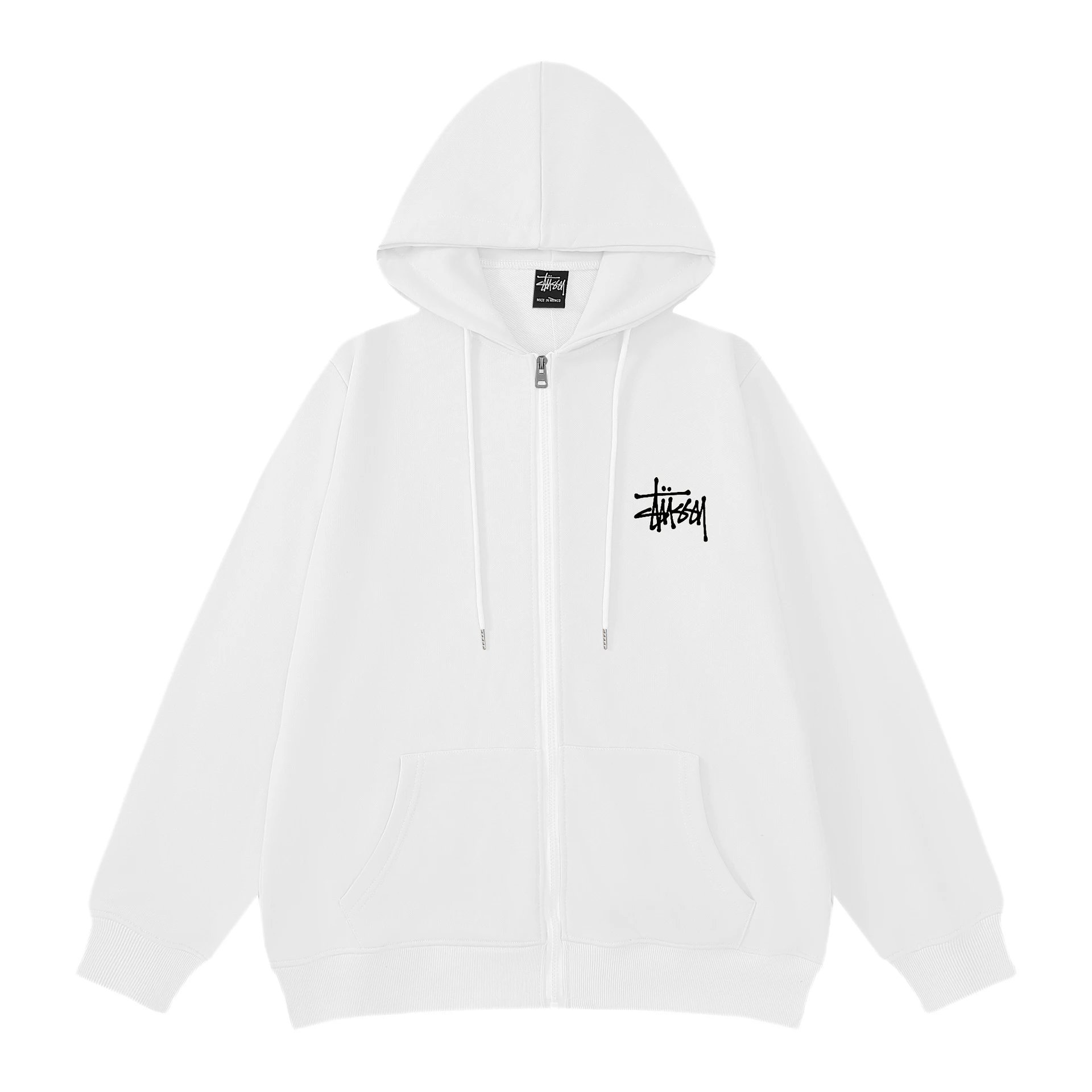 Stussy White Hoodie