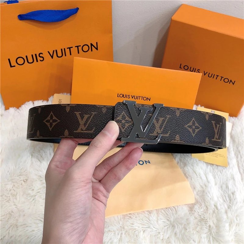Louis Vuitton Men's Smooth Cowhide Double-Sided Belt photo 5