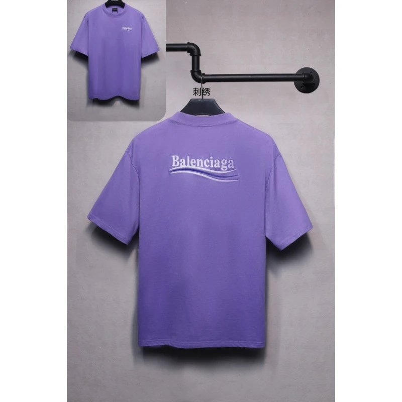 Balenciaga Coca-Cola Wave Pattern T-Shirt photo 3