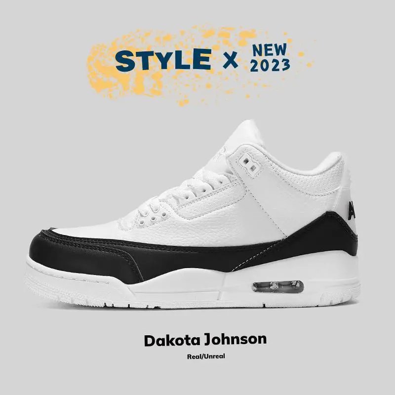 Air Jordan 3 White/B