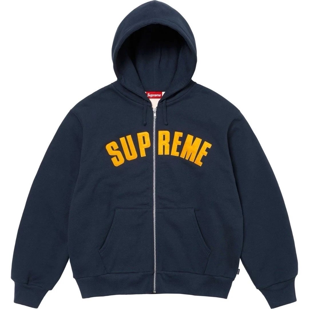 Supreme Navy Zip-Up 