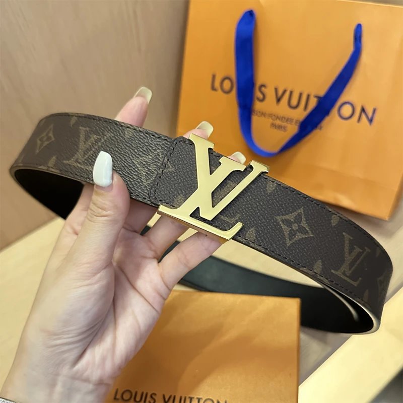 Louis Vuitton Men's Smooth Cowhide Double-Sided Belt photo 3