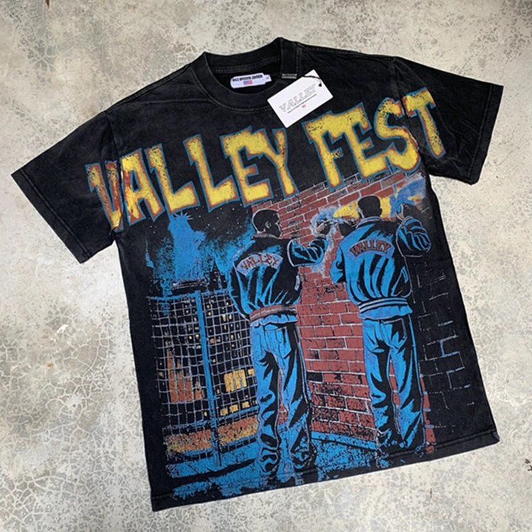 Valley Fest Black T-