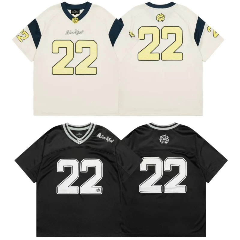 Aston Reef 22 Cream Navy Sport Jersey