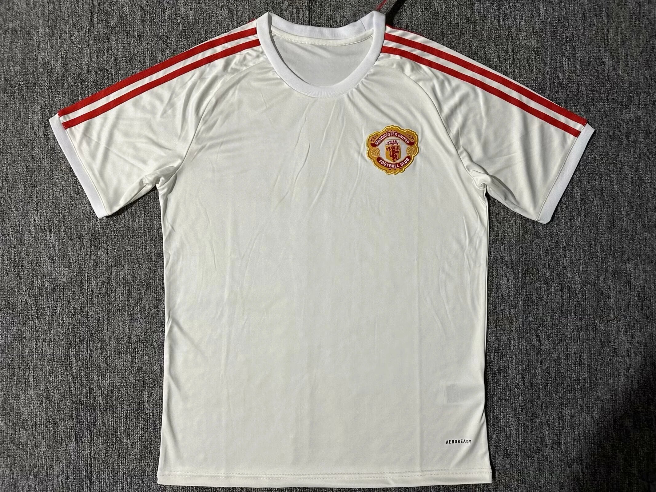 Adidas Manchester United White Jersey