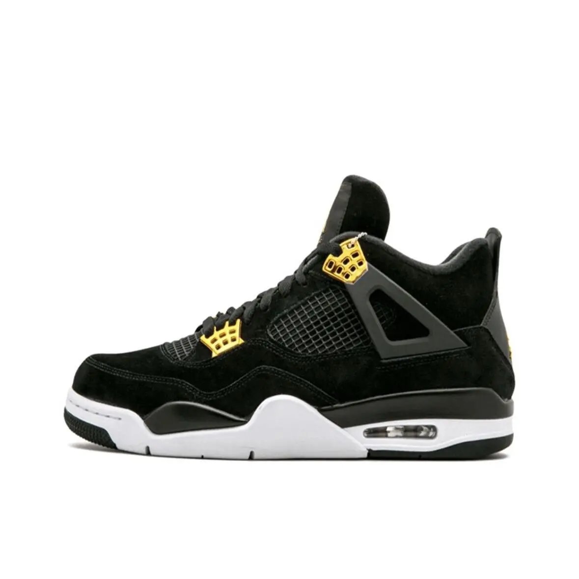 Nike Air Jordan 4 Black Cement Grey Red Yellow Blue Casual Sneakers