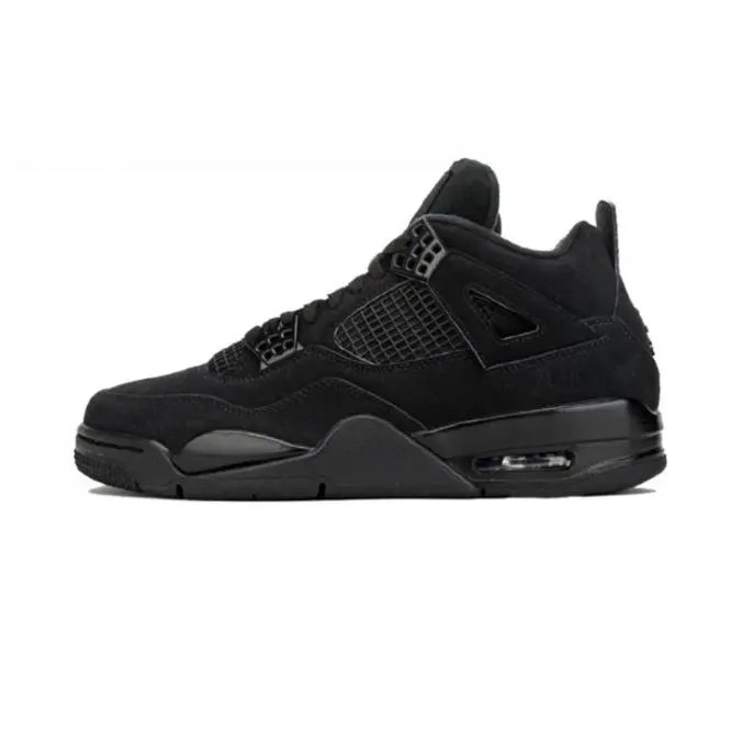 Nike Air Jordan 4 Black Cement Grey Red Yellow Blue Casual Sneakers