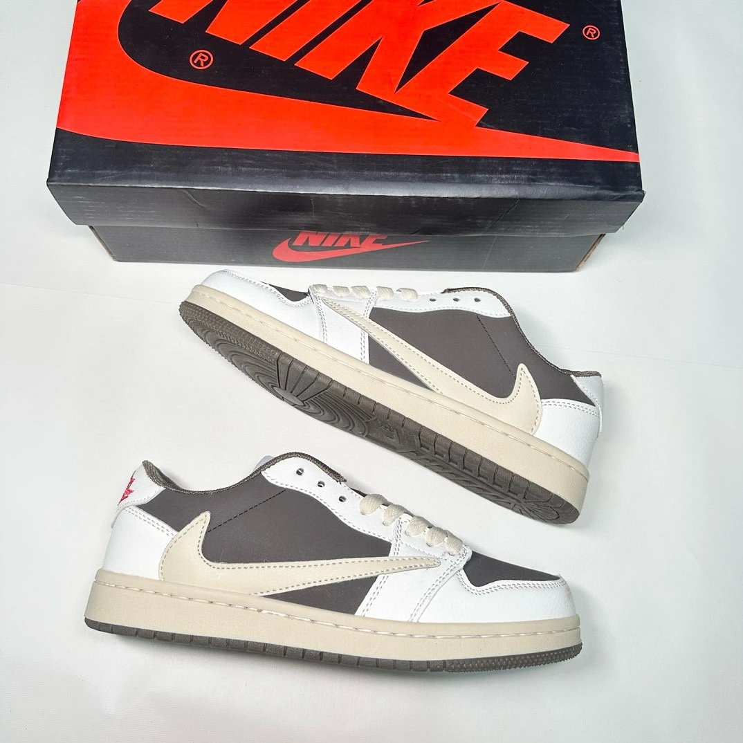 Nike Air Jordan 1 Low Grey White Neutral Sneakers