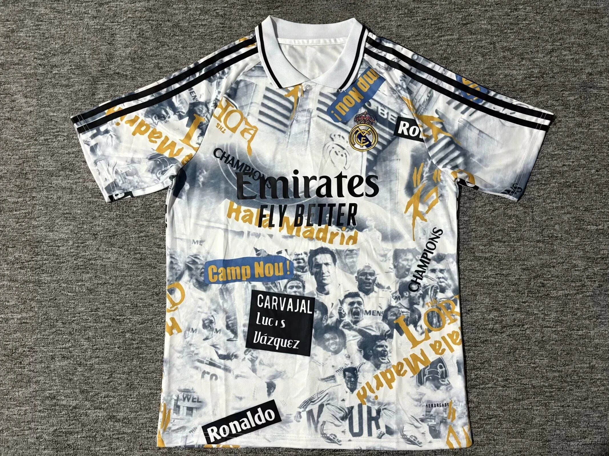 Adidas Real Madrid White Jersey