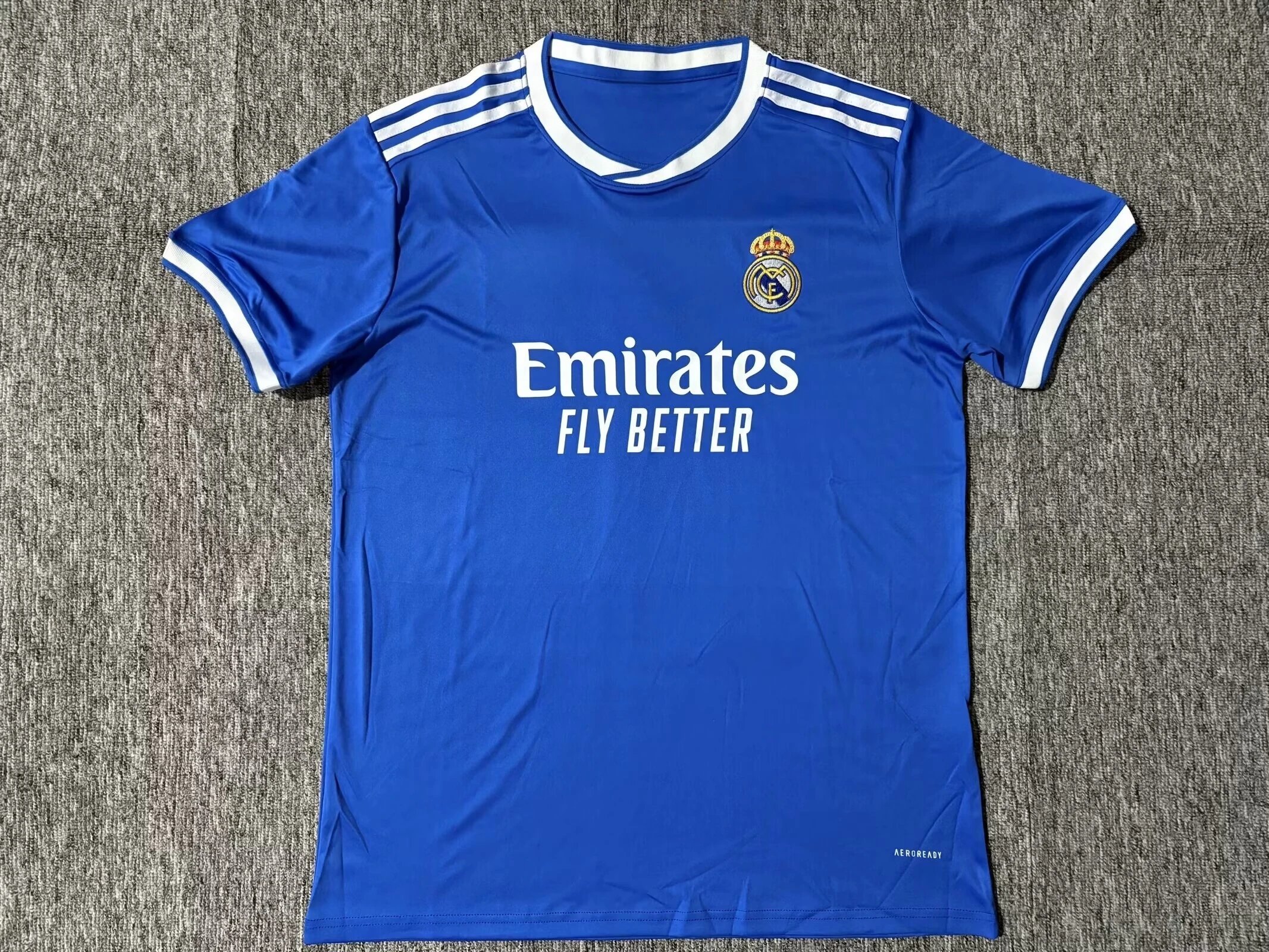 Adidas Real Madrid Blue Jersey