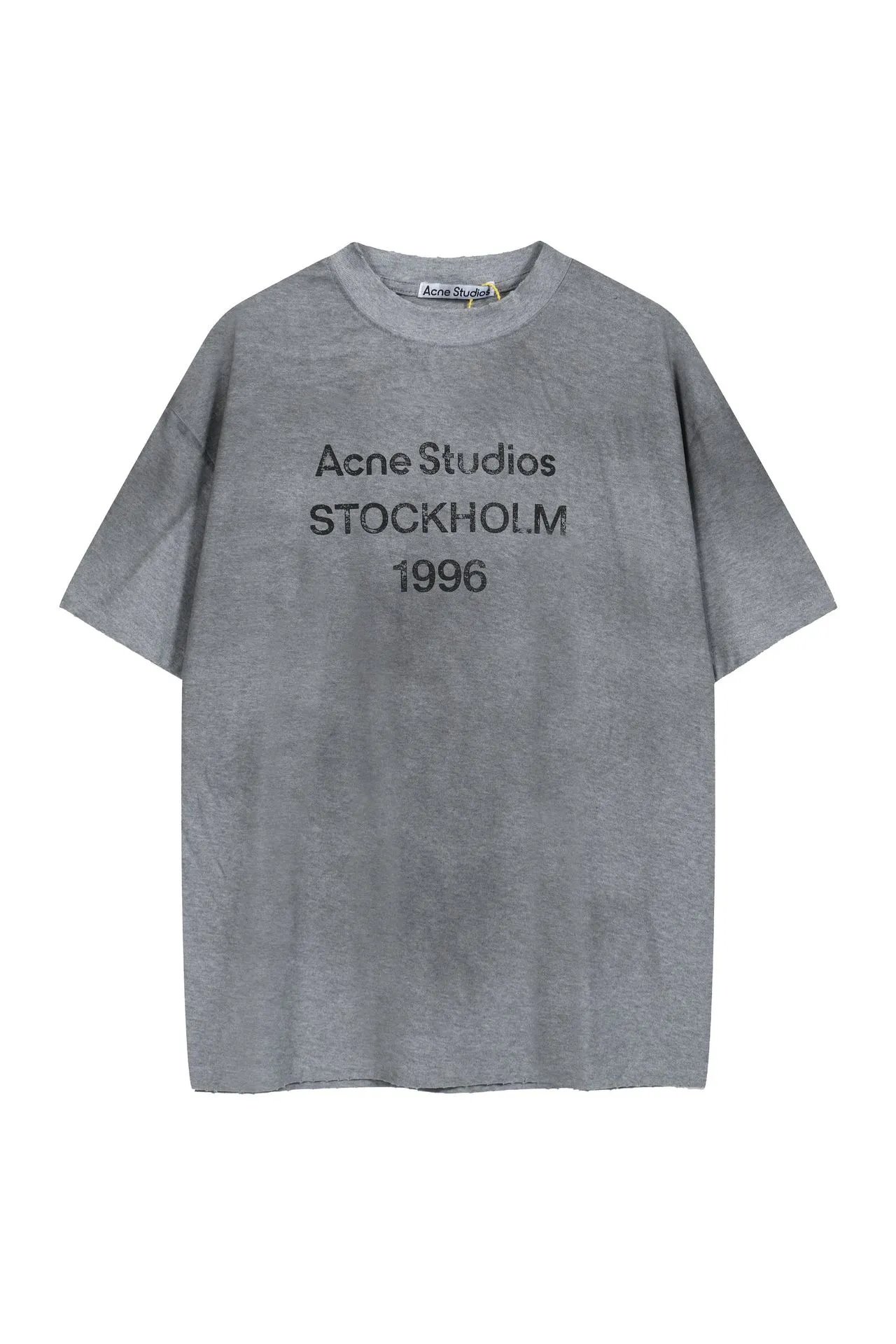 Acne Studios Stockholm 1996 Graphic T-Shirt Gray - 1
