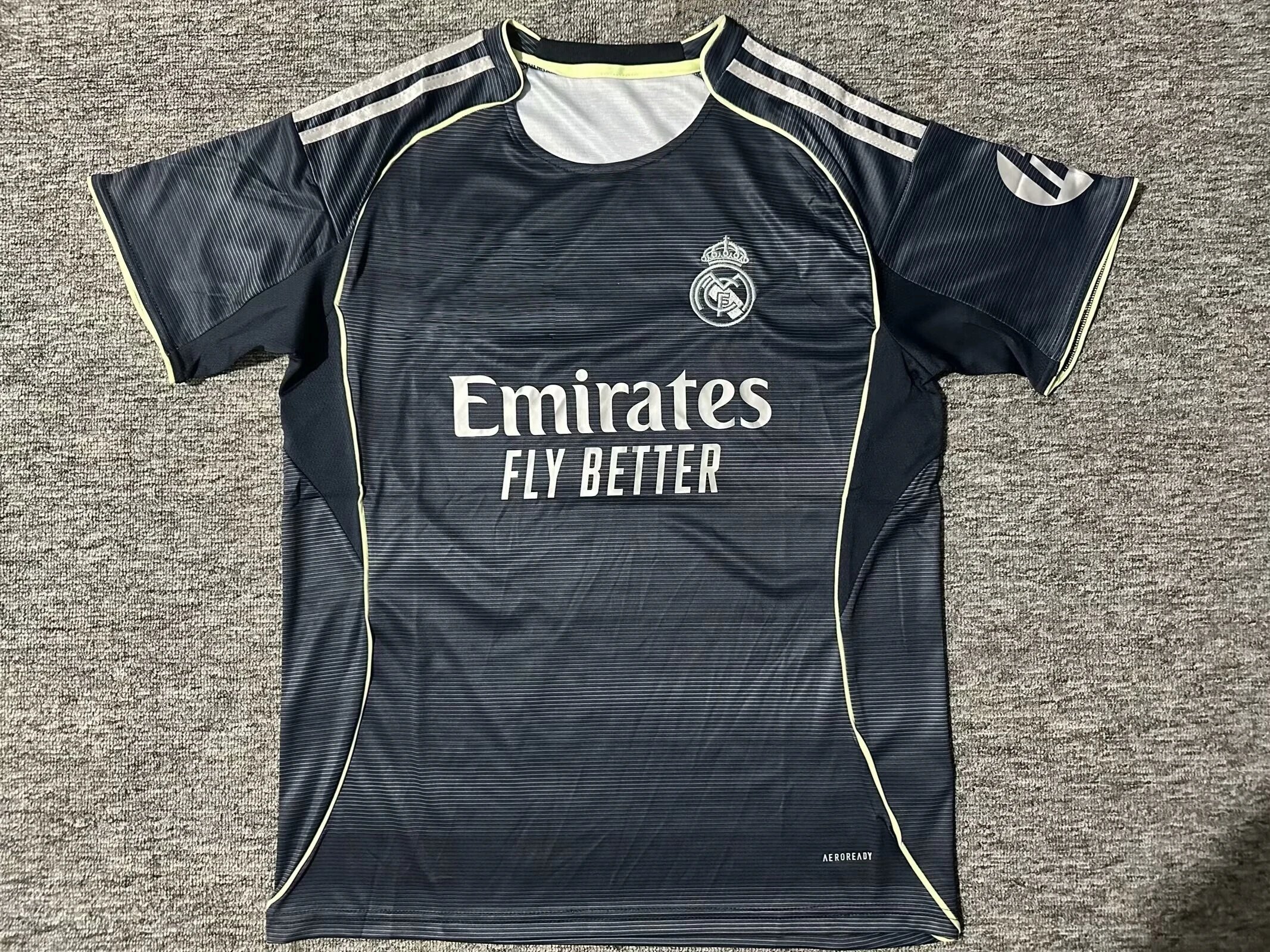 Adidas Real Madrid Black Jersey