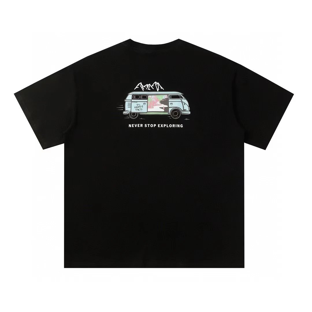 Black Van Print T-Sh