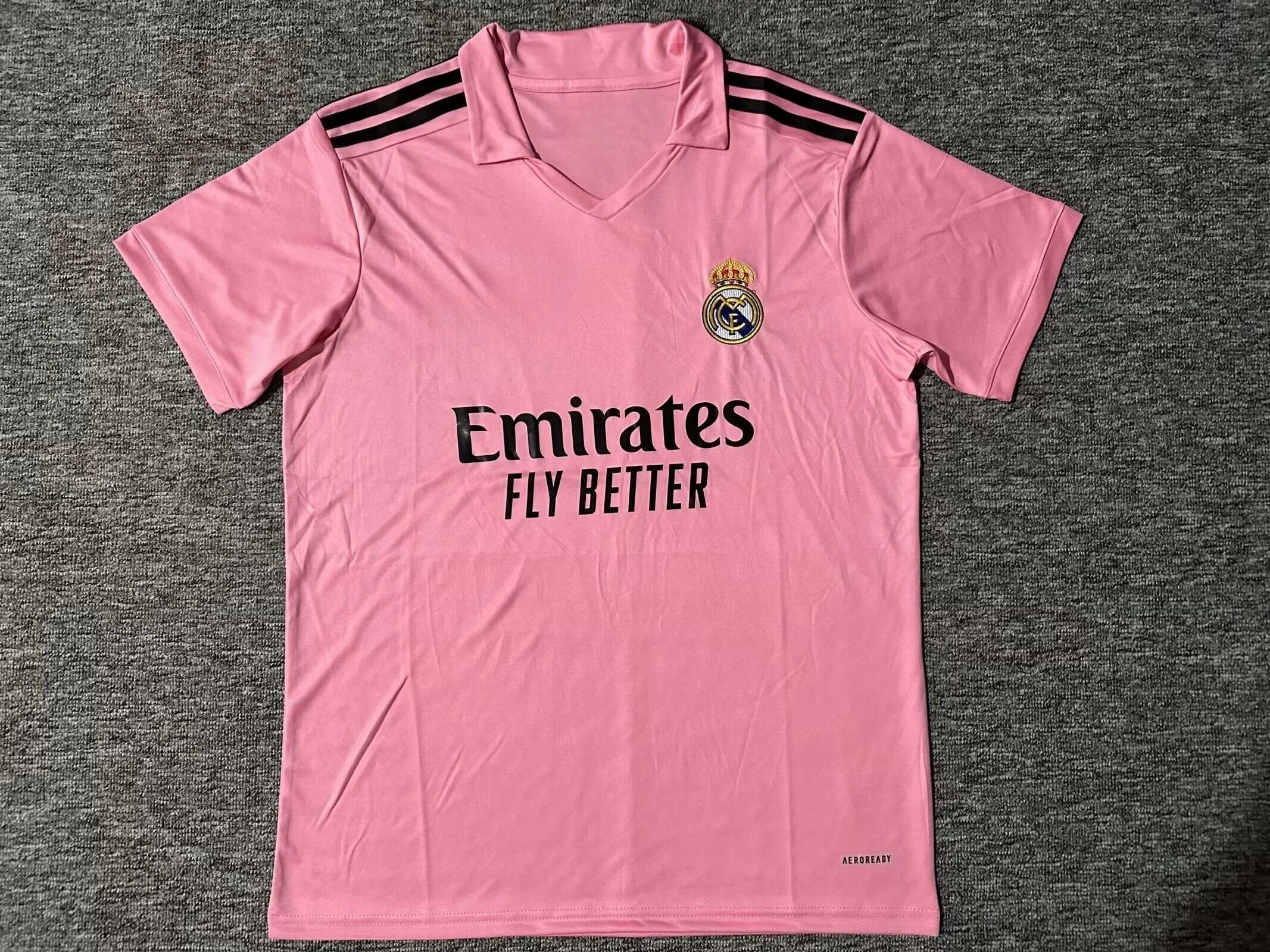 Adidas Real Madrid Pink Jersey