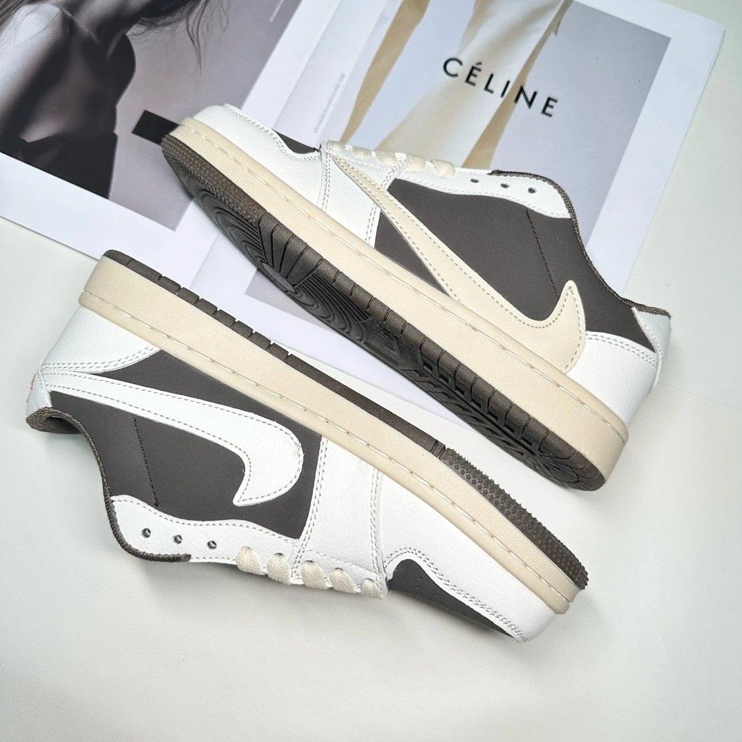 Nike Air Jordan 1 Low Grey White Neutral Sneakers