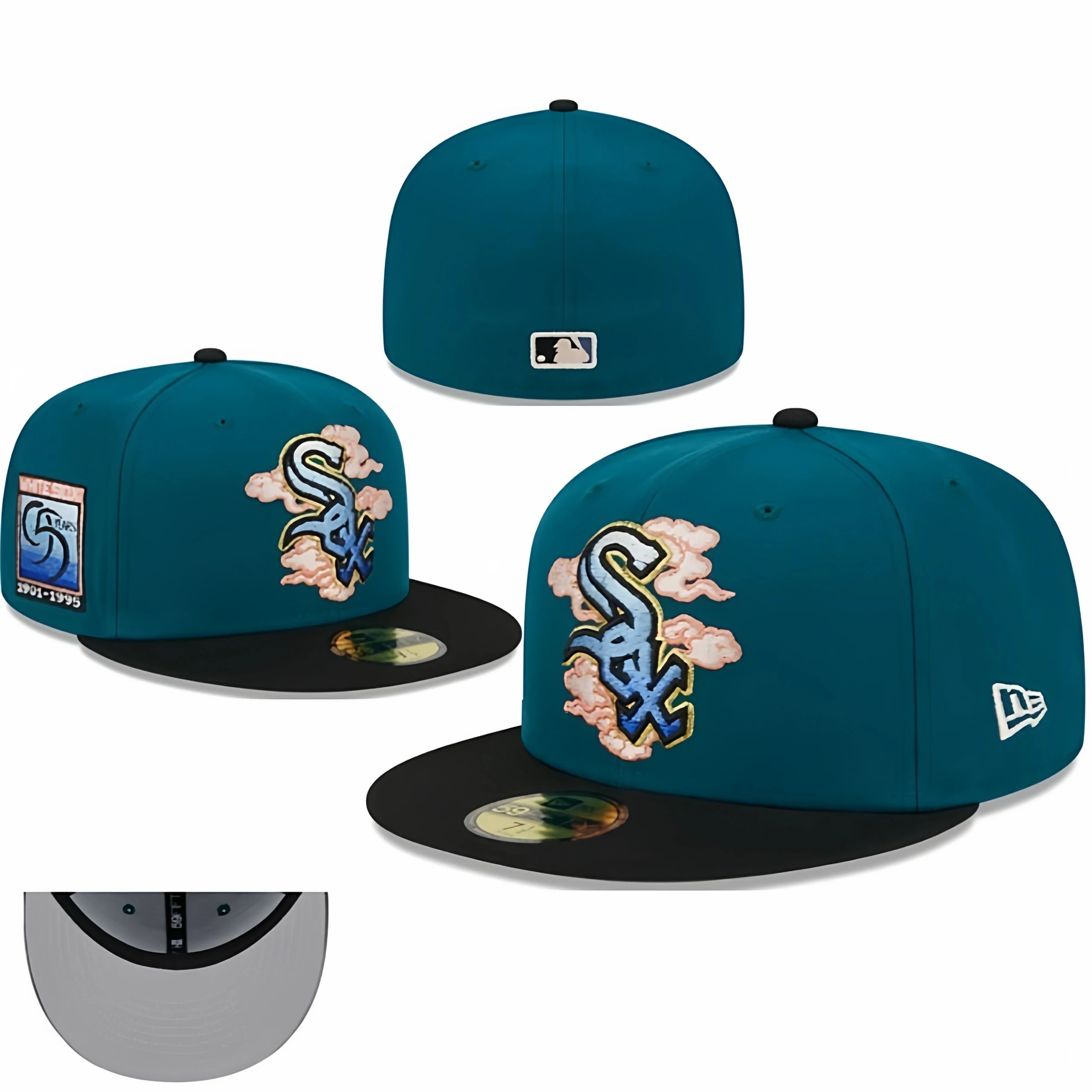 New Era 59Fifty Green Los Angeles Angels On Field Cap