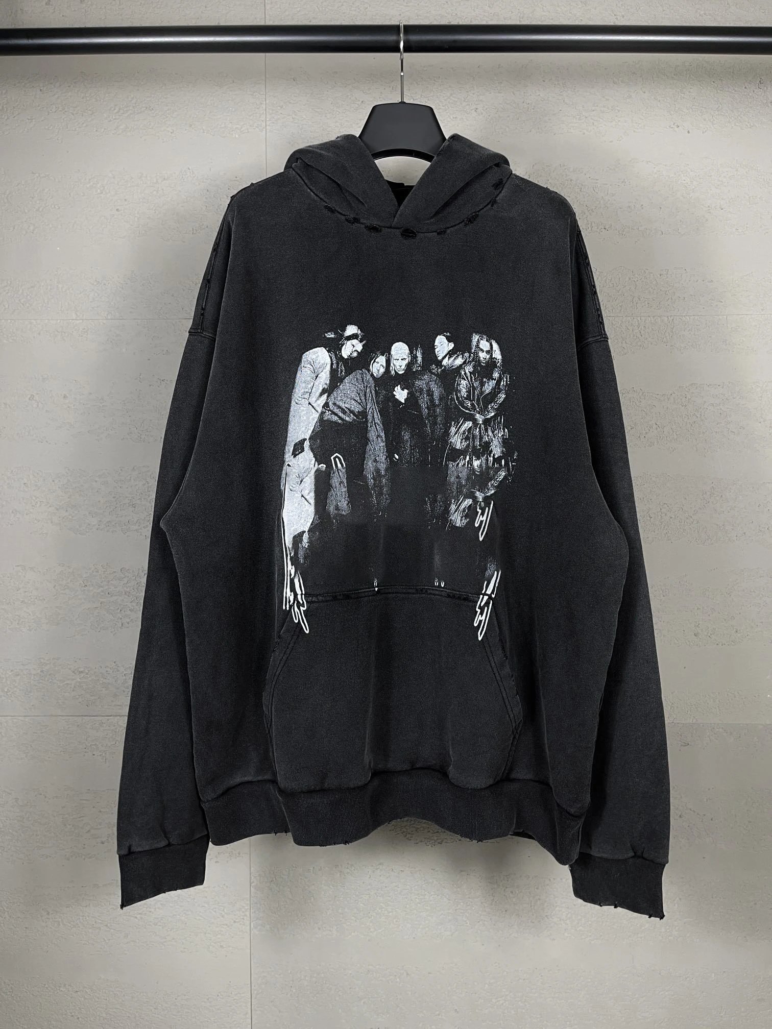 Supreme Black Hoodie