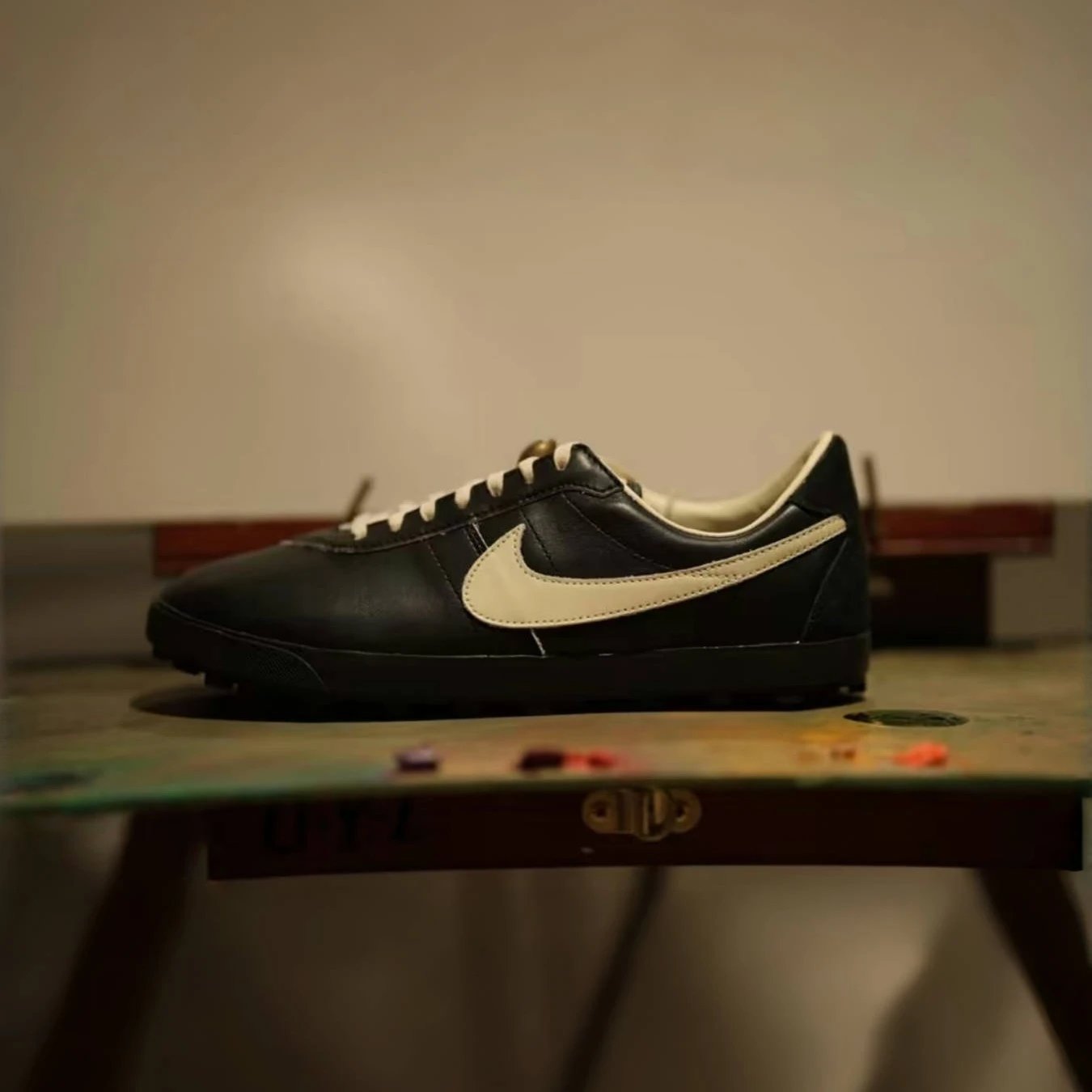 Bode Nike Cortez Black Cream Heritage Sneakers